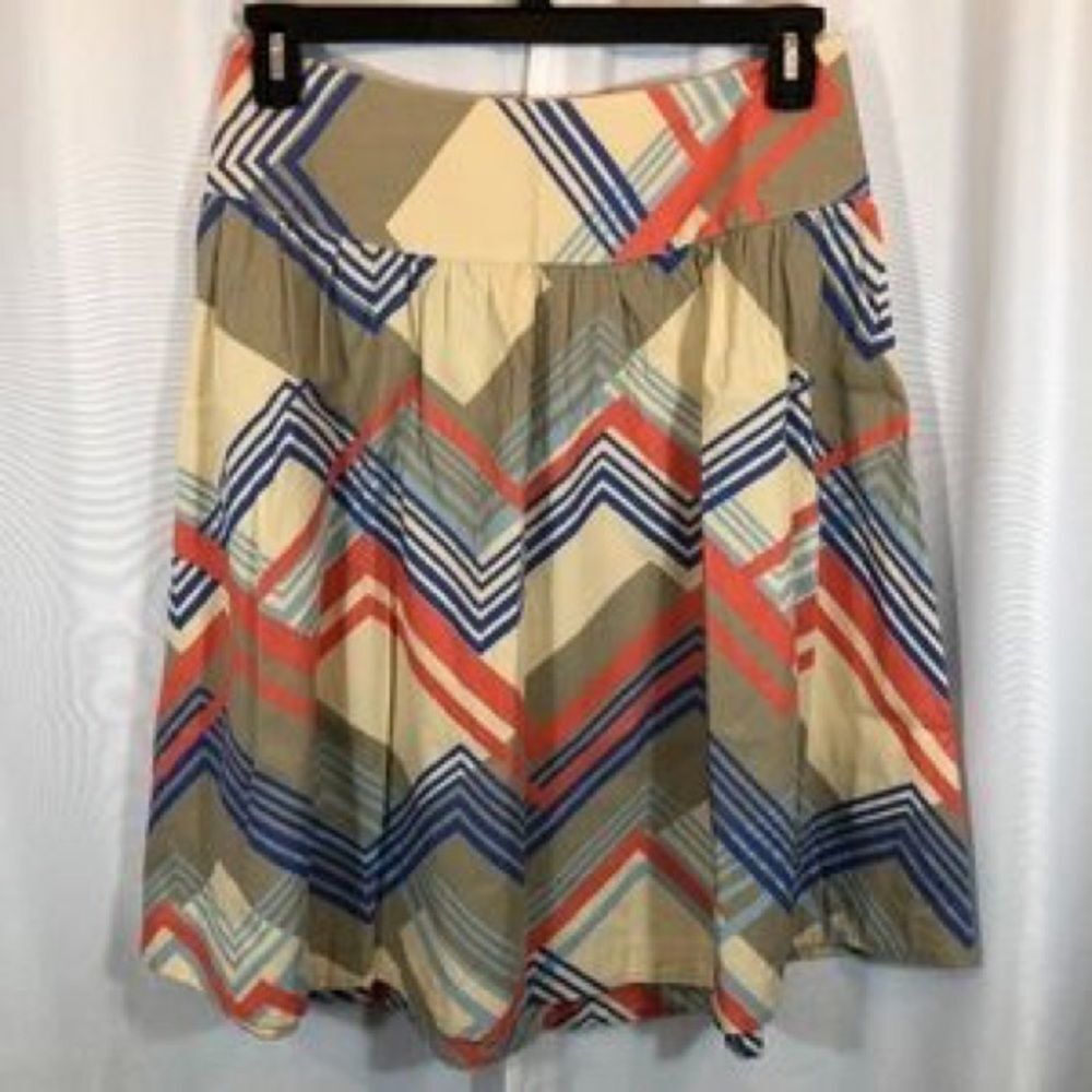 Knee Length printed skirt